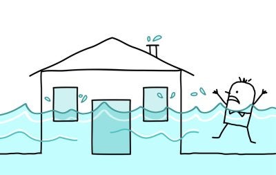 Basement water damage repair